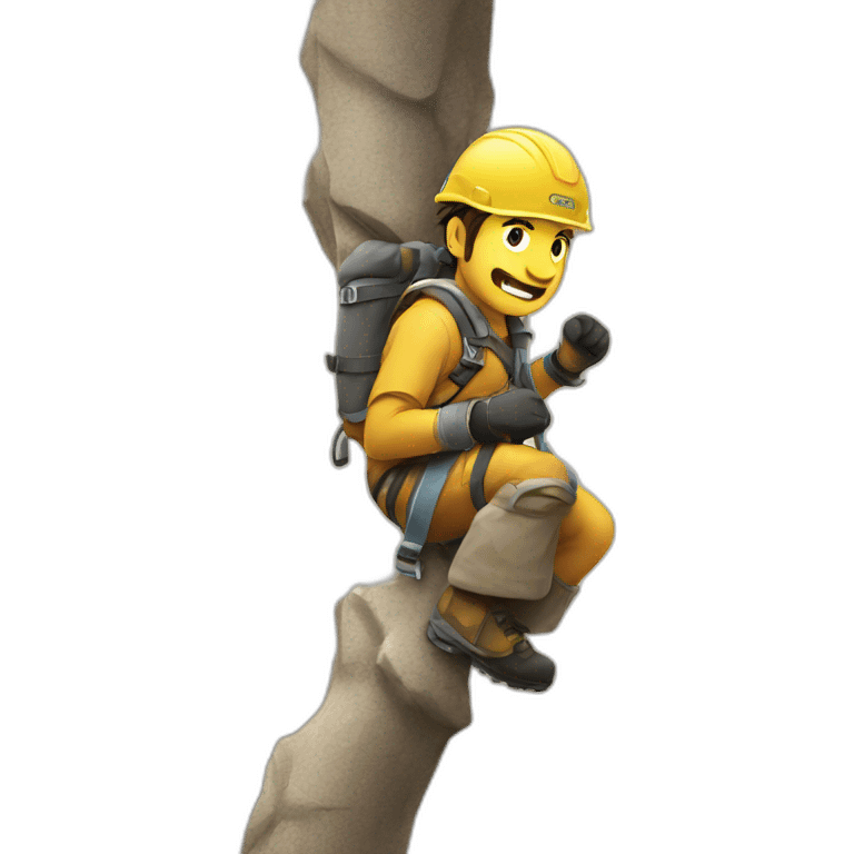 Climb emoji