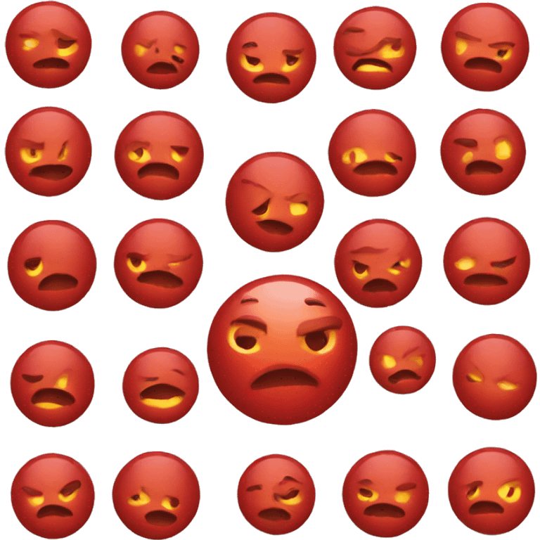 red orb emoji