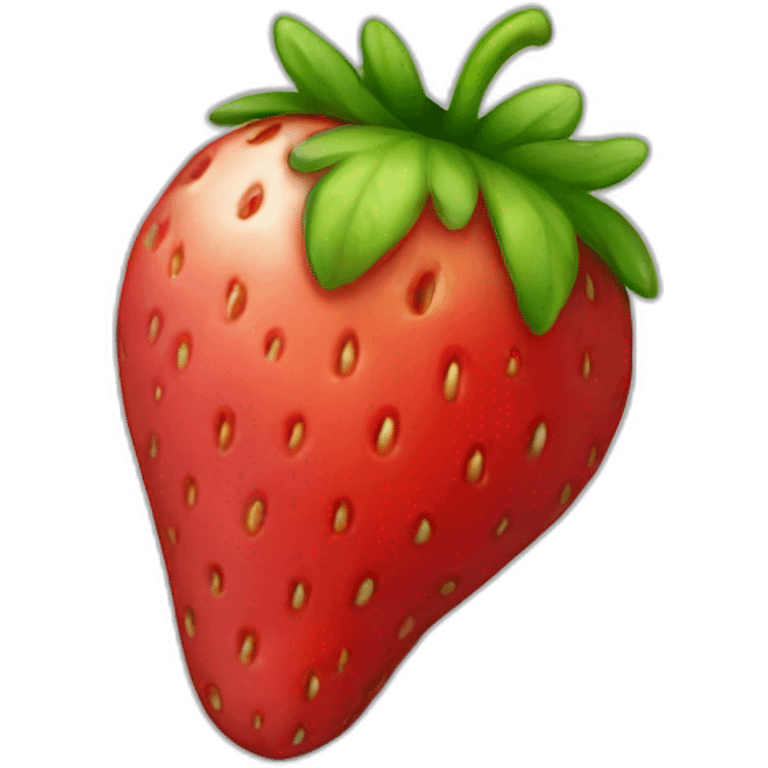 Fetus strawberry emoji