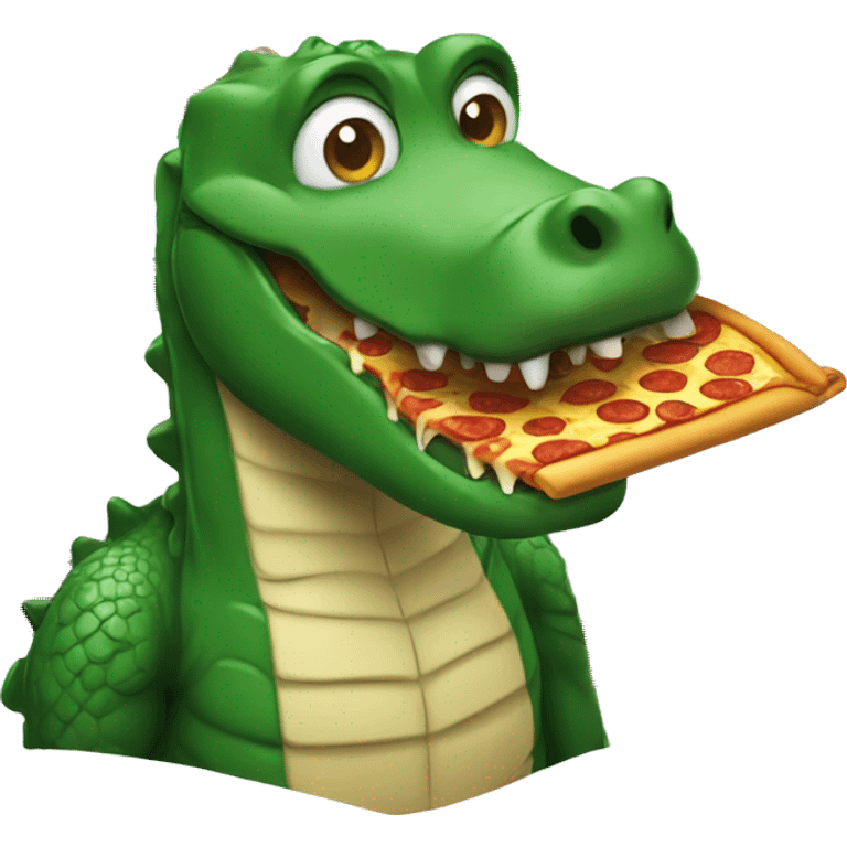 alligator loki eat pizza emoji