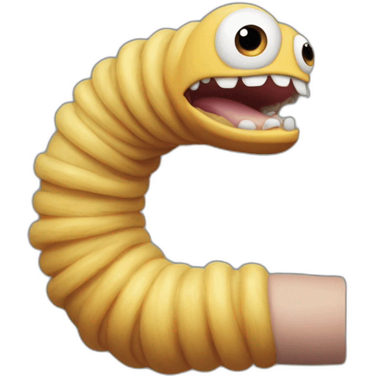 Donal trump  worm arm emoji