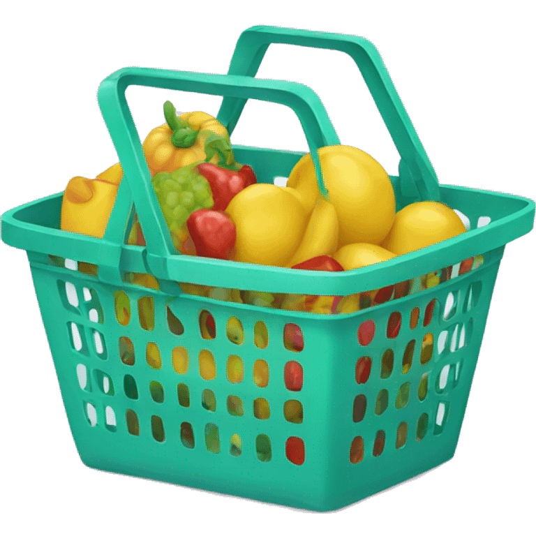 shopping basket emoji