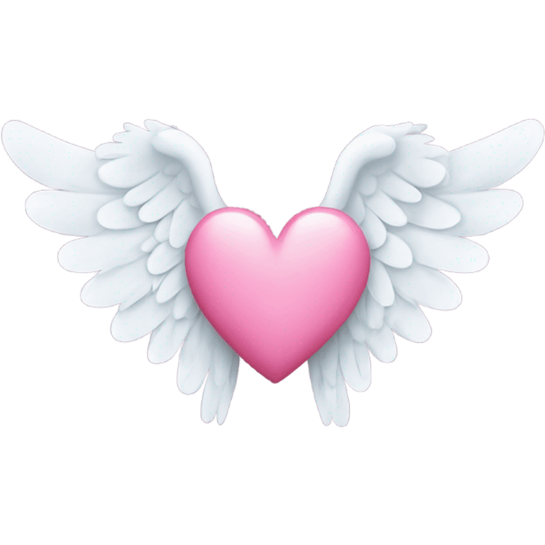 heart with angel wings emoji