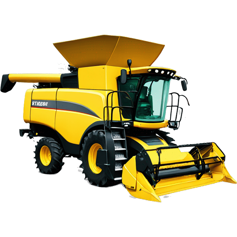 combine harvester dc70 emoji