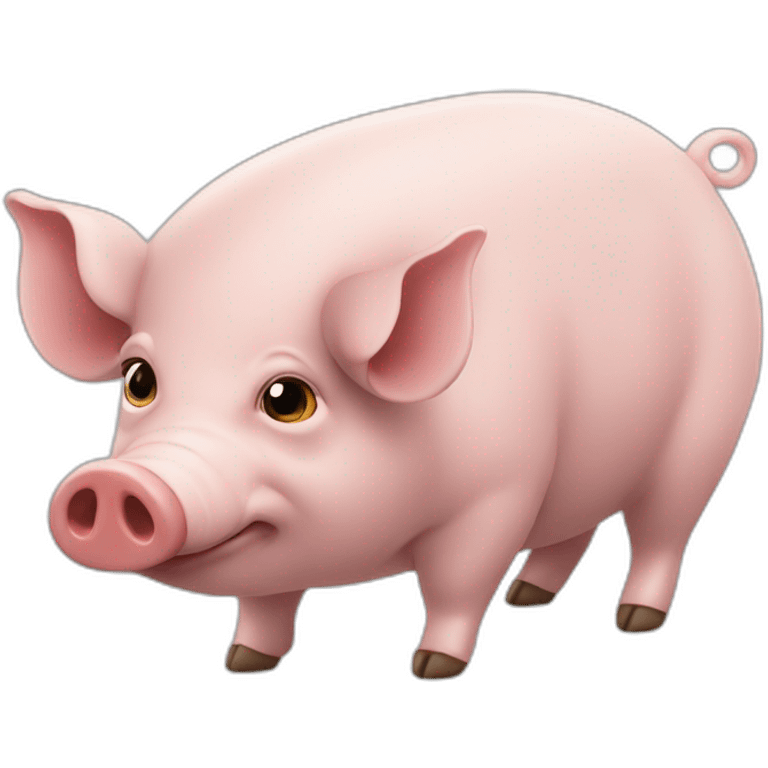 cochon faché emoji