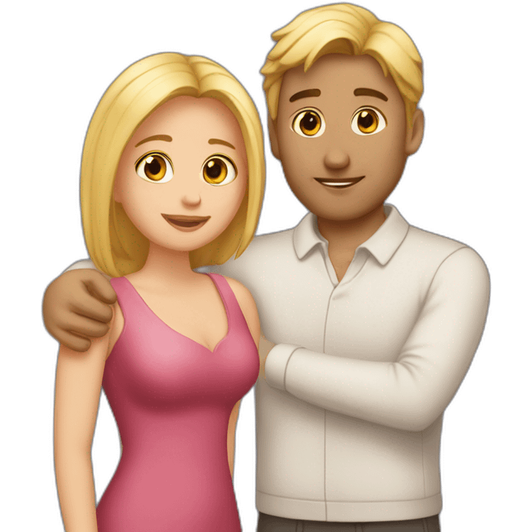 des amoureux emoji