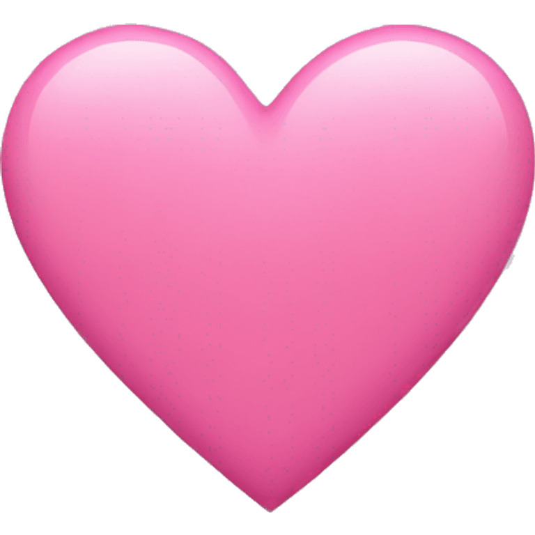 Pink heart emoji