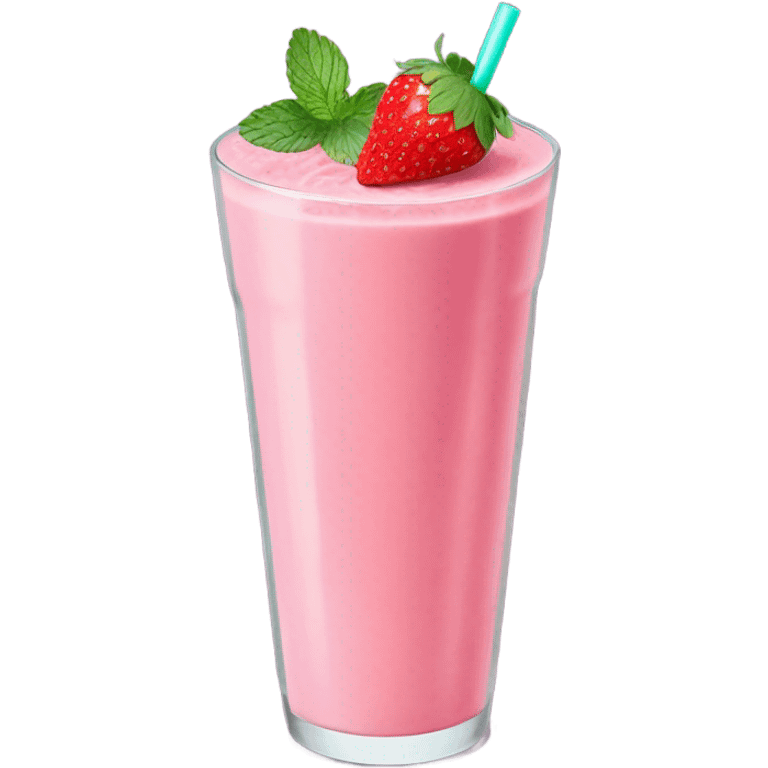 Strawberry smoothie  emoji