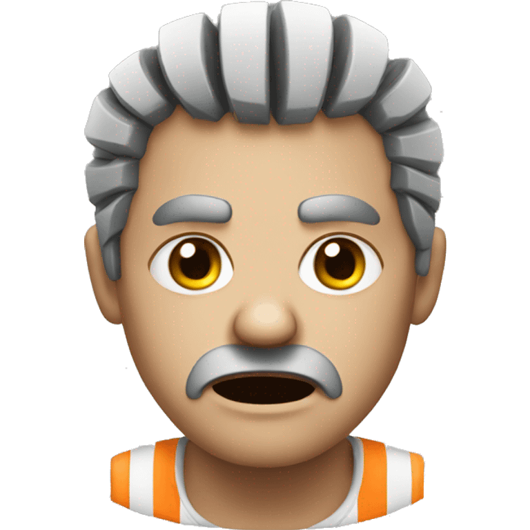 an angry prisoner emoji