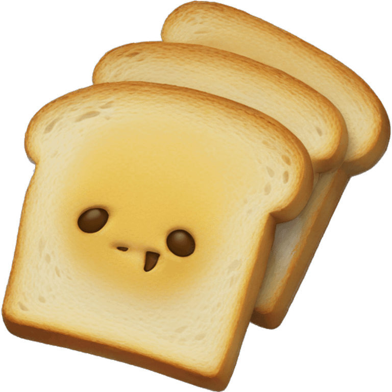 blue toast emoji