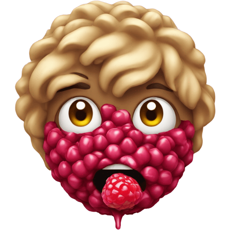 face blowing a raspberry  emoji