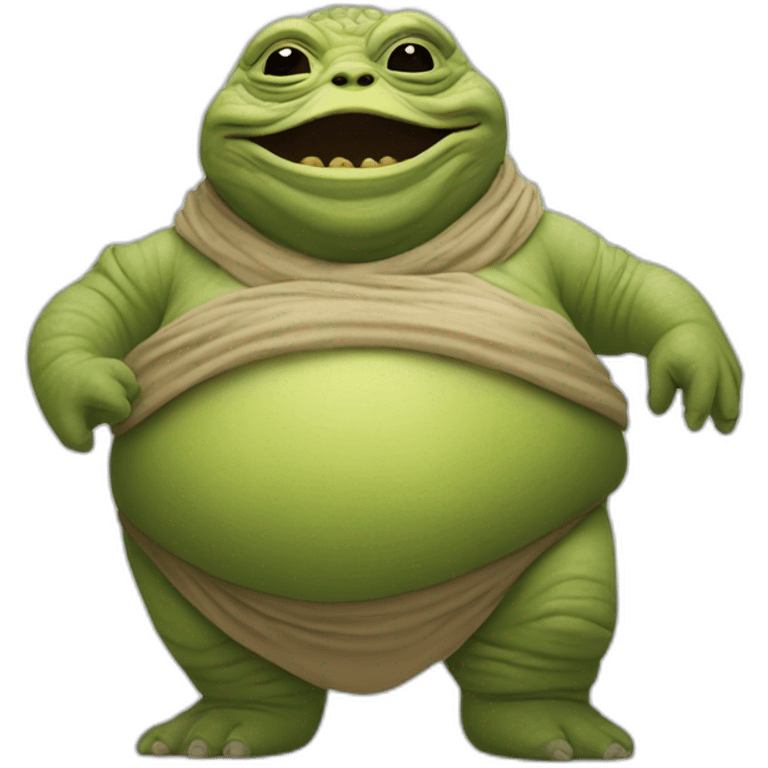 jabba the hut dancing emoji