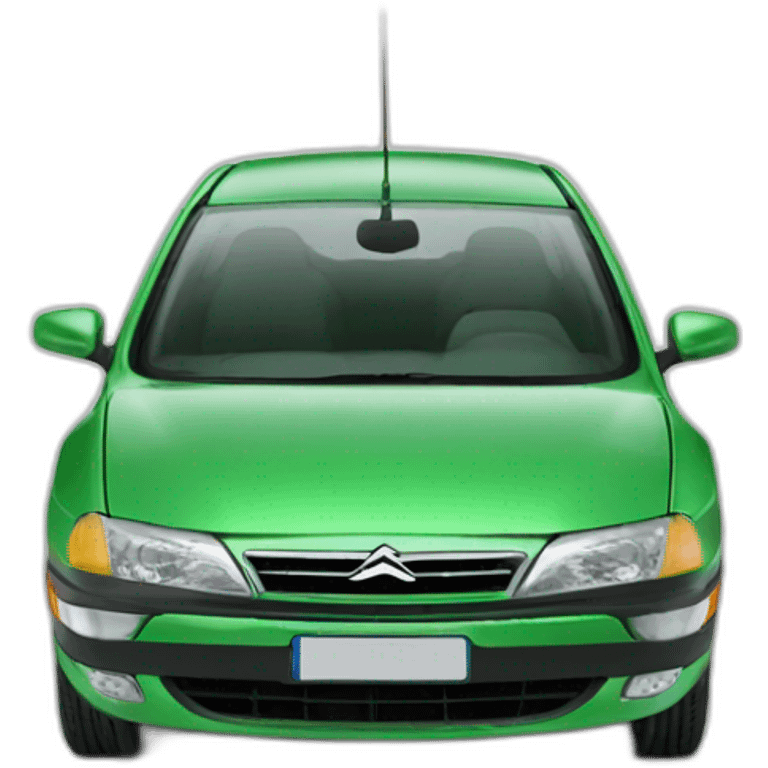 Citroën c5 vert emoji