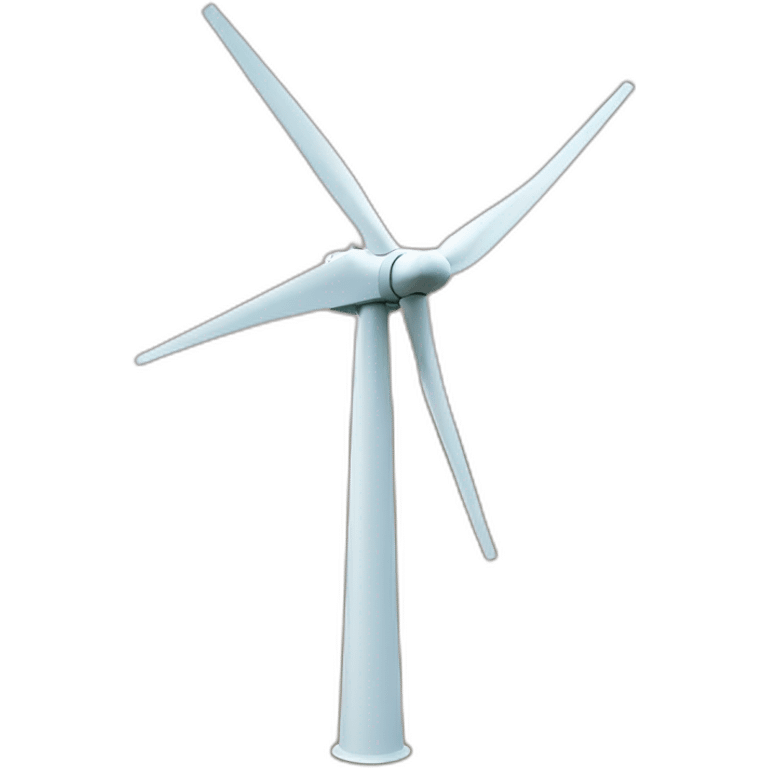 Wind turbine emoji