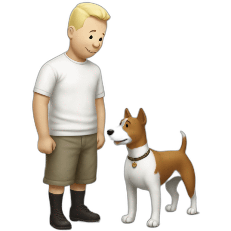 milou and tintin emoji