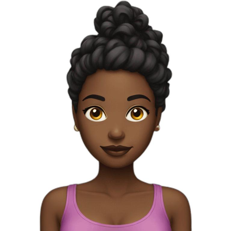 hot black girl emoji