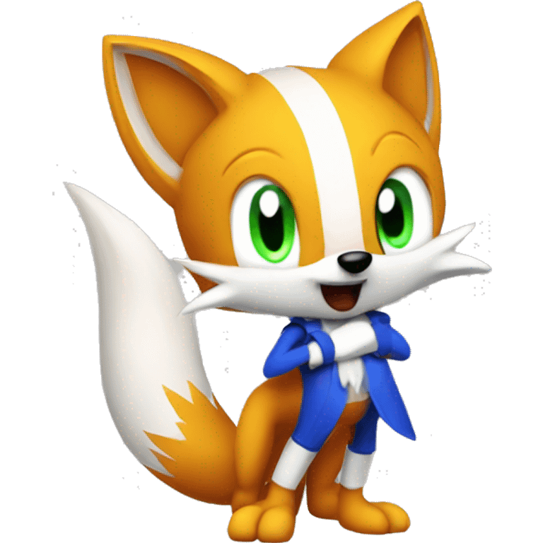 tails sonic fox emoji