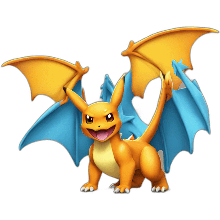 Charizard ans Pikachu  emoji