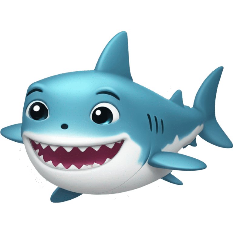 cute kawaii baby shark emoji