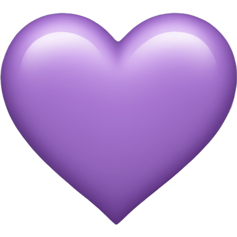 Light Purple Heart emoji  emoji