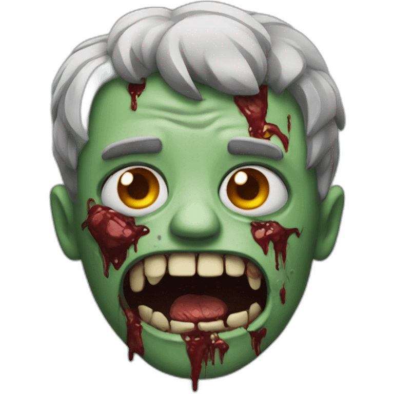 Un zombie emoji