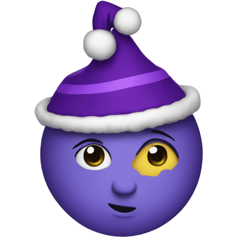 Purple Christmas  emoji