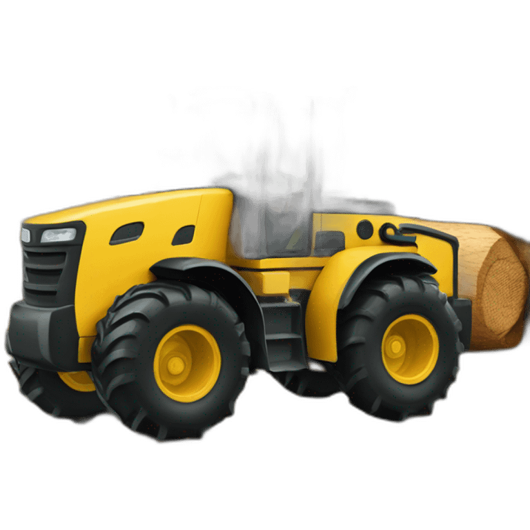 wood skidder emoji