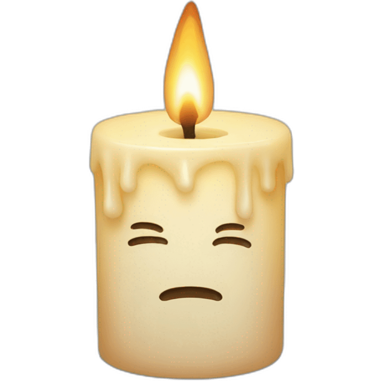 candle hurt emoji