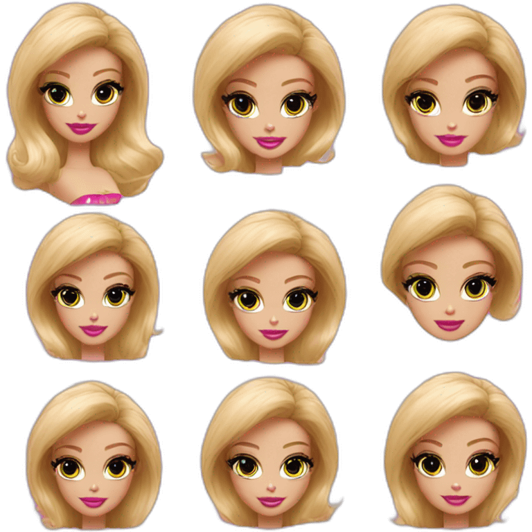 Barbie Halloween  emoji