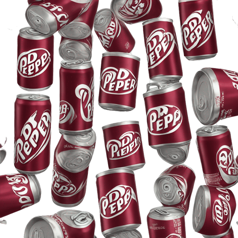 single dr pepper soda can emoji