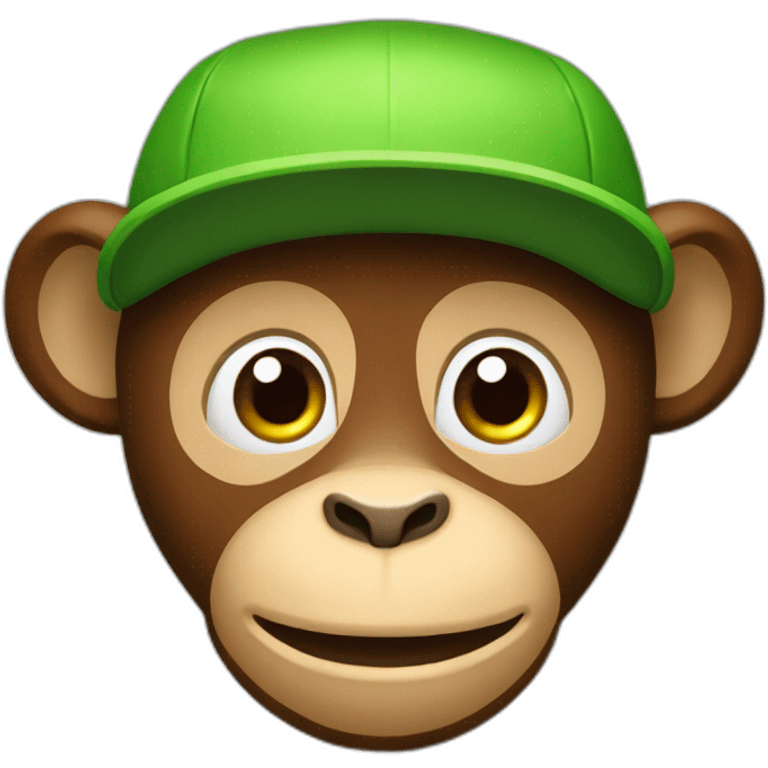 Monkey-with-a-red-cap-and-green-costume emoji