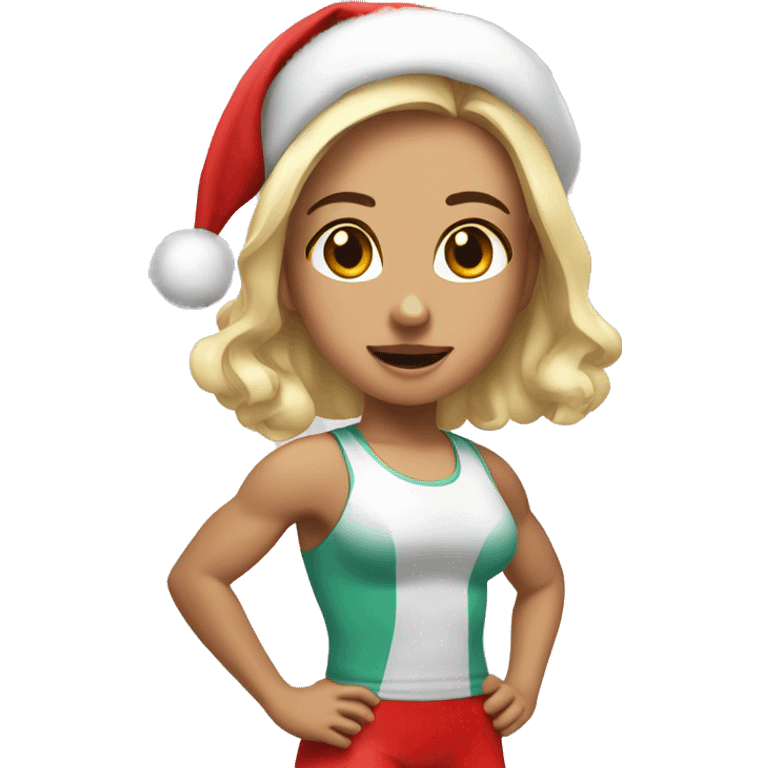 Gym sport Christmas beauty emotions  emoji