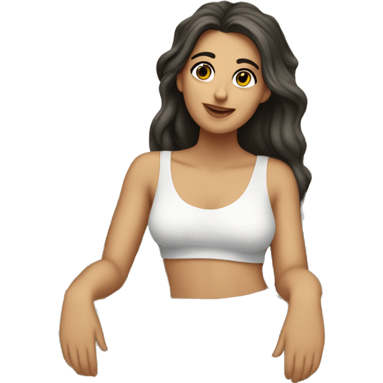 Greek-Bulgarian girlfriend with big balcony emoji