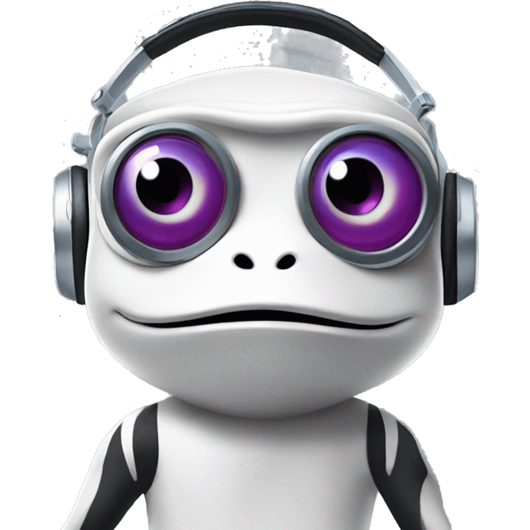 dj crazy frog futuristic emoji