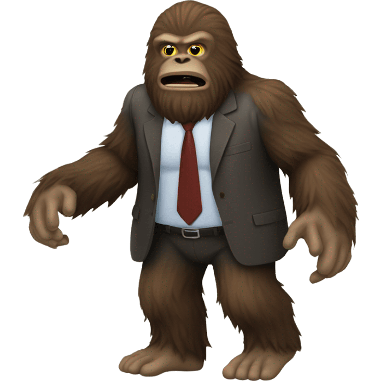 Sasquatch, attorney at law emoji