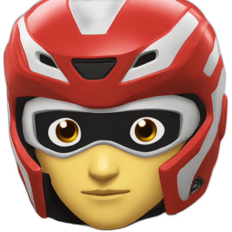 Spd red ranger emoji