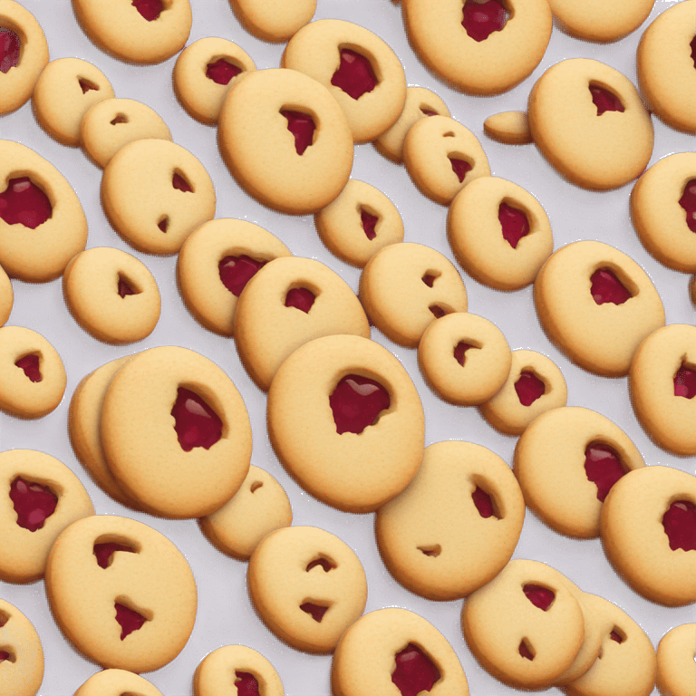 Linzer cookie  emoji