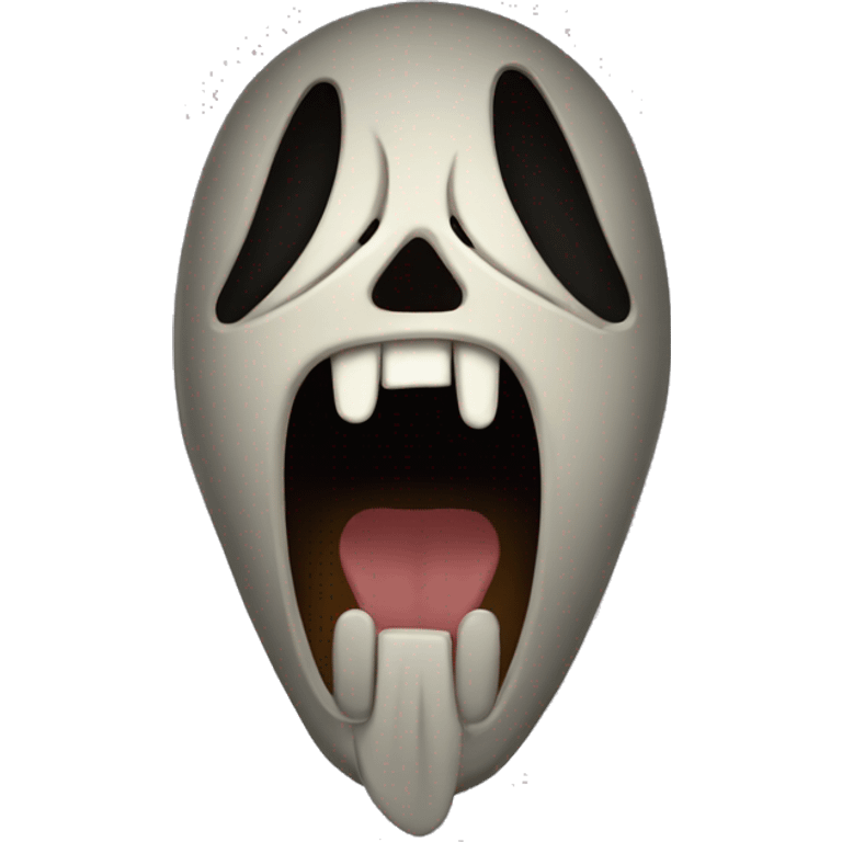 scream mask emoji