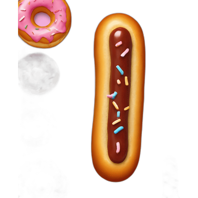 sausage-and-donut emoji