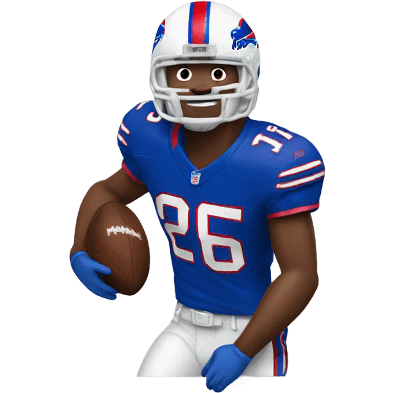 Buffalo bills football player emoji