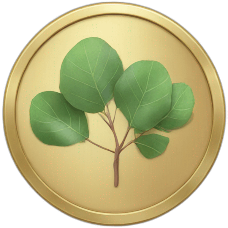 eucalyptus coin emoji