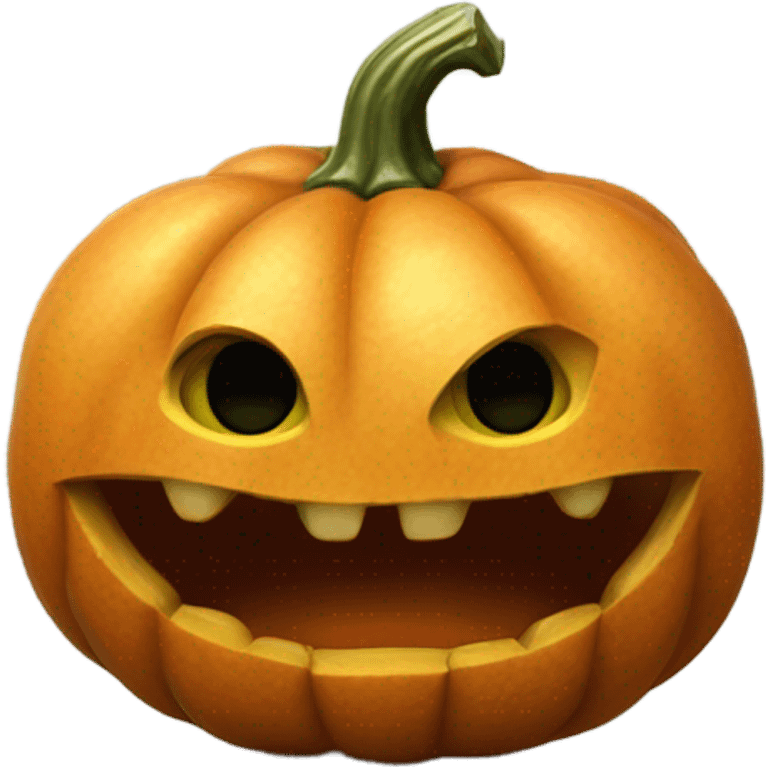 freaky ah pumpkin emoji