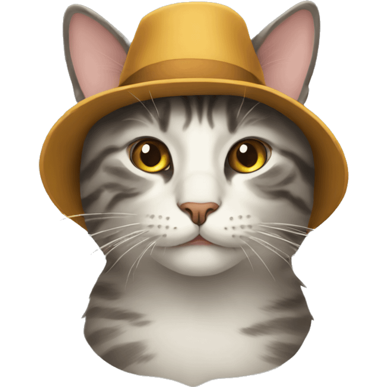 cat with hat emoji