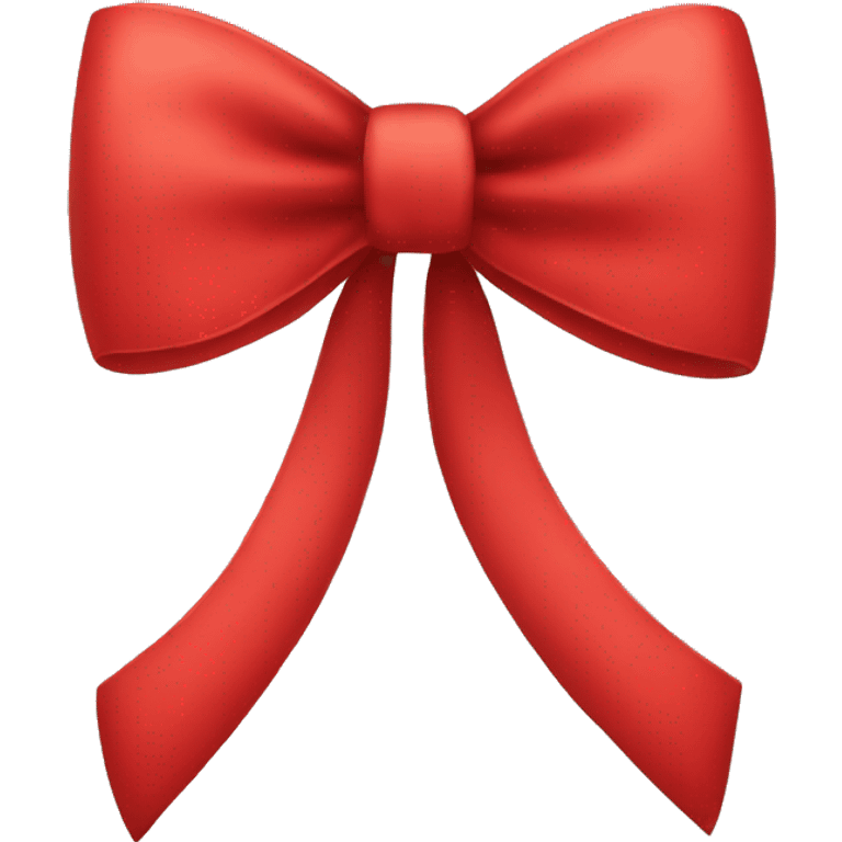 Red bow emoji