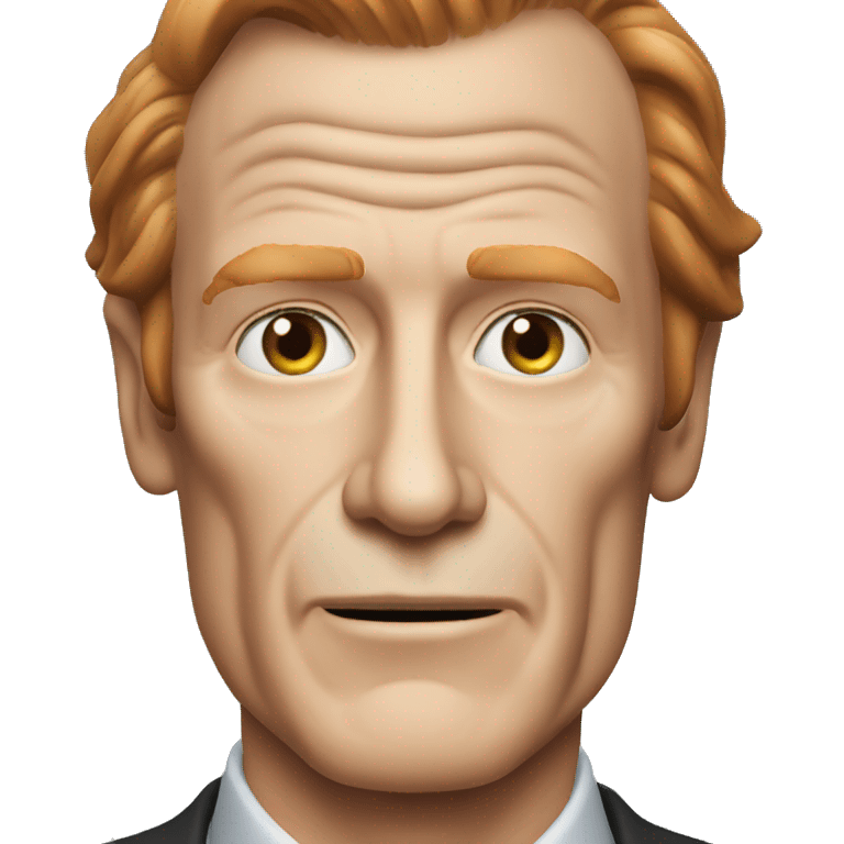 bill Nighy ginger emoji