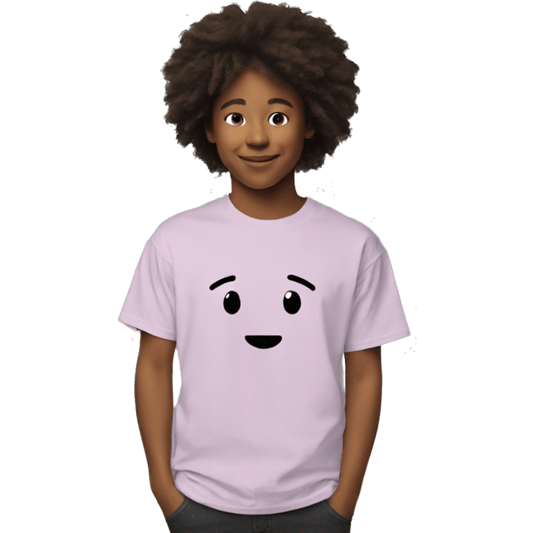 color t-shirt emoji