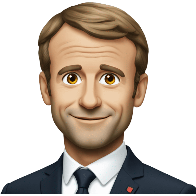 Emmanuel Macron emoji