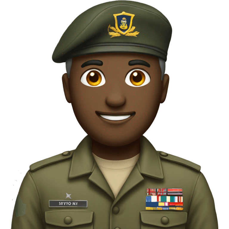 software engineer with military uniform emoji