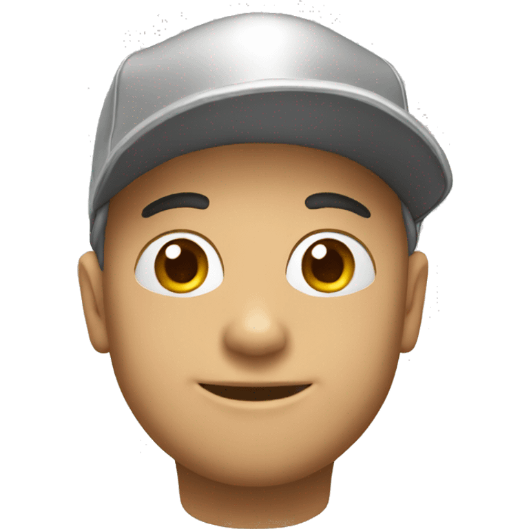 silver cap emoji