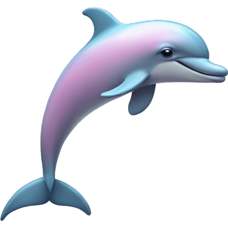 Pastel-pink-colors-dolphin emoji